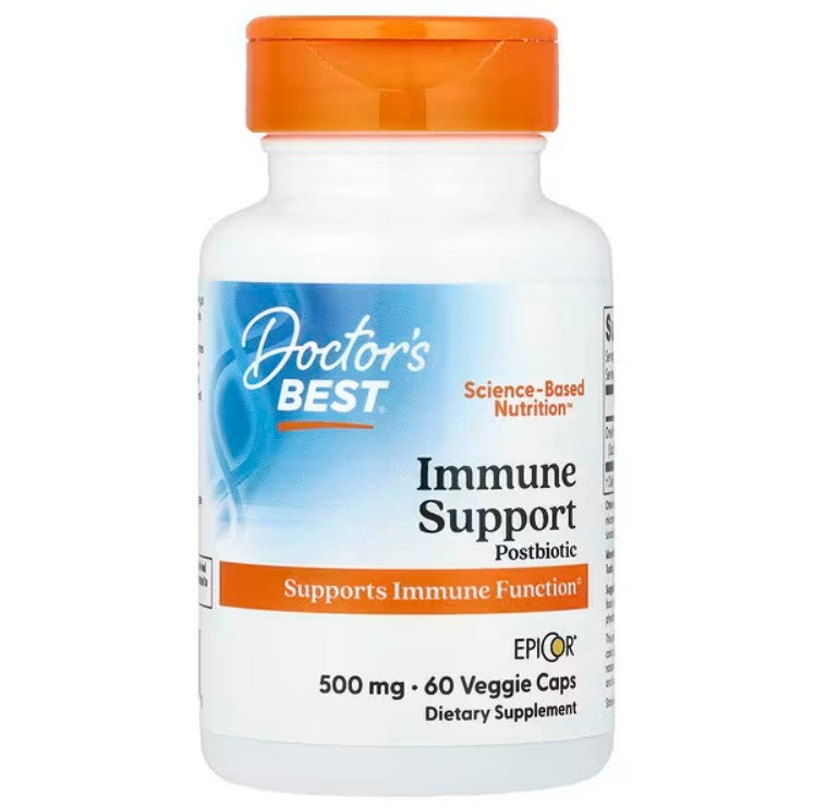 Doctor's Best immuunsust toetav postbiootikum, 500 mg – 60 kapslit