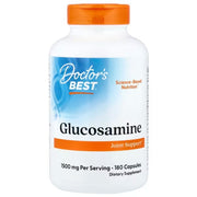 Doctor's Best glükoosamiin, 1500 mg – 180 kapslit
