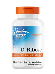 Doctor's Best D-riboos, 4250 mg – 120 kapslit