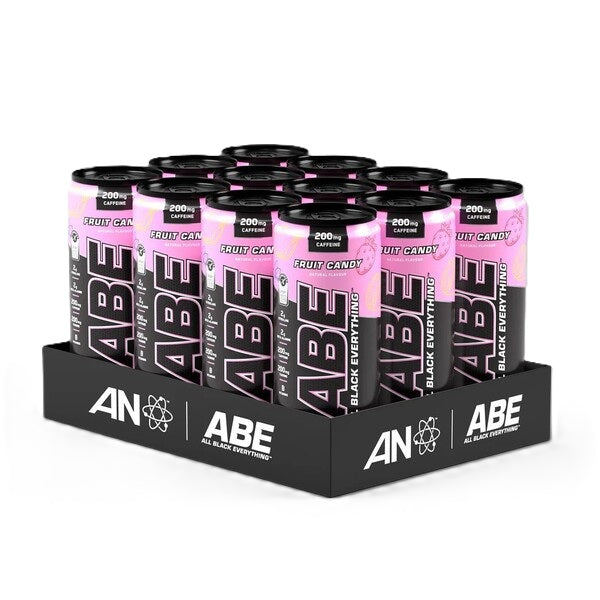 Applied Nutrition ABE Energy + Performance purkpakend, puuviljakommid – 12 x 330 ml.