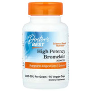 Doctor's Besti suure toimega bromelaiin, 3000 GDU – 90 kapslit