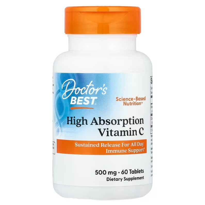 Doctor's Best Doctor's Best parima imendumisega C-vitamiin, 500 mg – 60 tabletti