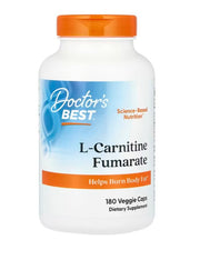 Doctor's Best L-karnitiini fumaraat – 180 kapslit
