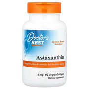 Doctor's Best astaksantiin, 6 mg – 90 taimset kapslit
