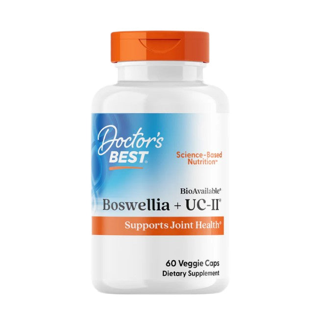 Doctor's Best Boswellia koos UC-II-ga – 60 kapslit