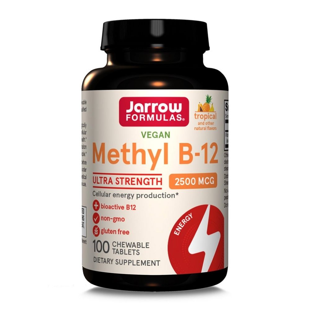 Jarrow Formulas Methyl B-12 2500 µg - 100 närimistabletti