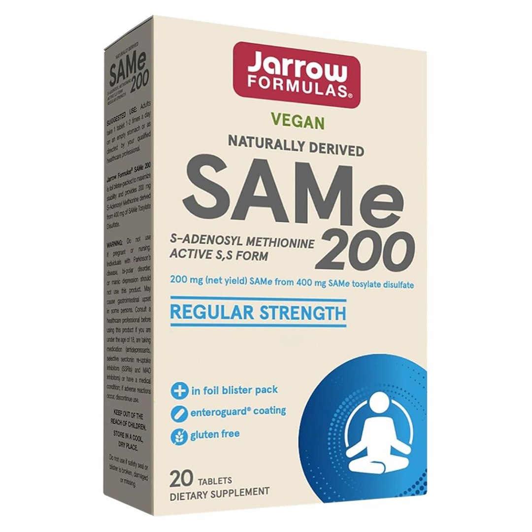 Jarrow Formulas SAMe 200 mg - 20 tabletti
