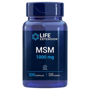 LIFE EXTENSION MSM 1000 mg - 100 kapslit