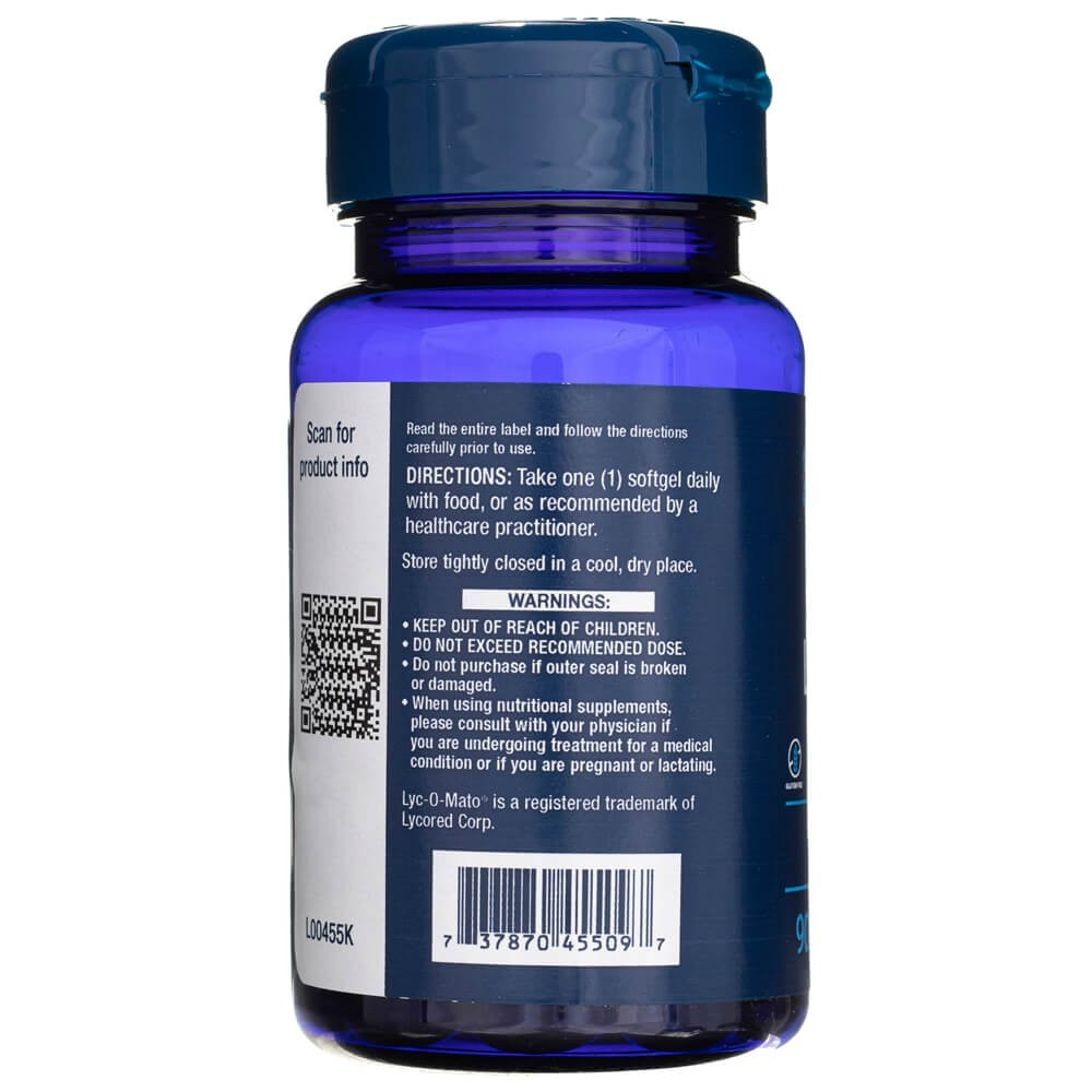 LIFE EXTENSION Mega Lükopeen 15 mg – 90 kapslit