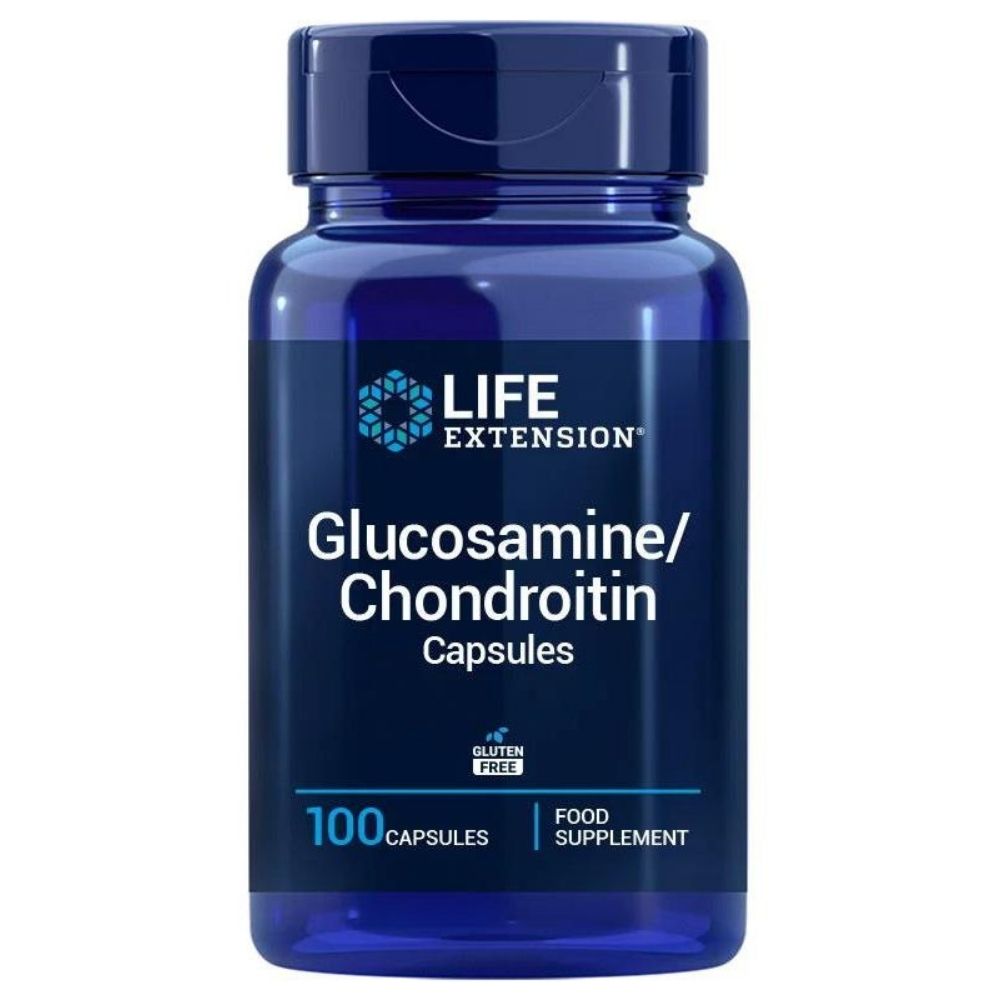 LIFE EXTENSION glükoosamiin ja kondroitiin – 100 kapslit