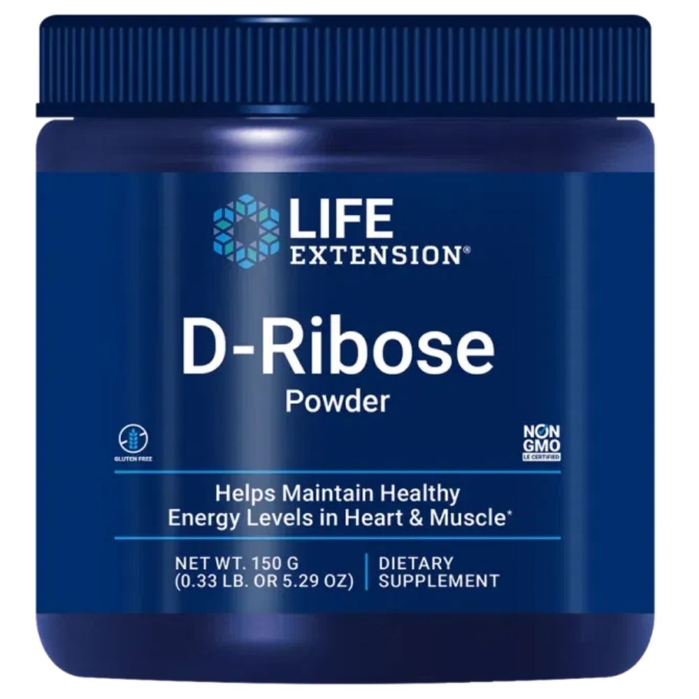 LIFE EXTENSION D-riboosi pulber - 150 g