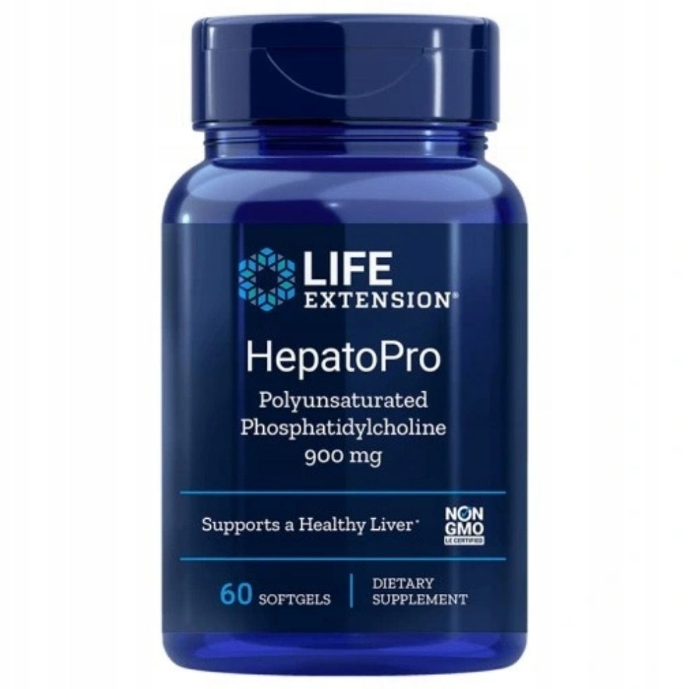 LIFE EXTENSION HepatoPro (polüenüülfosfatidüülkoliin) - 60 kapslit