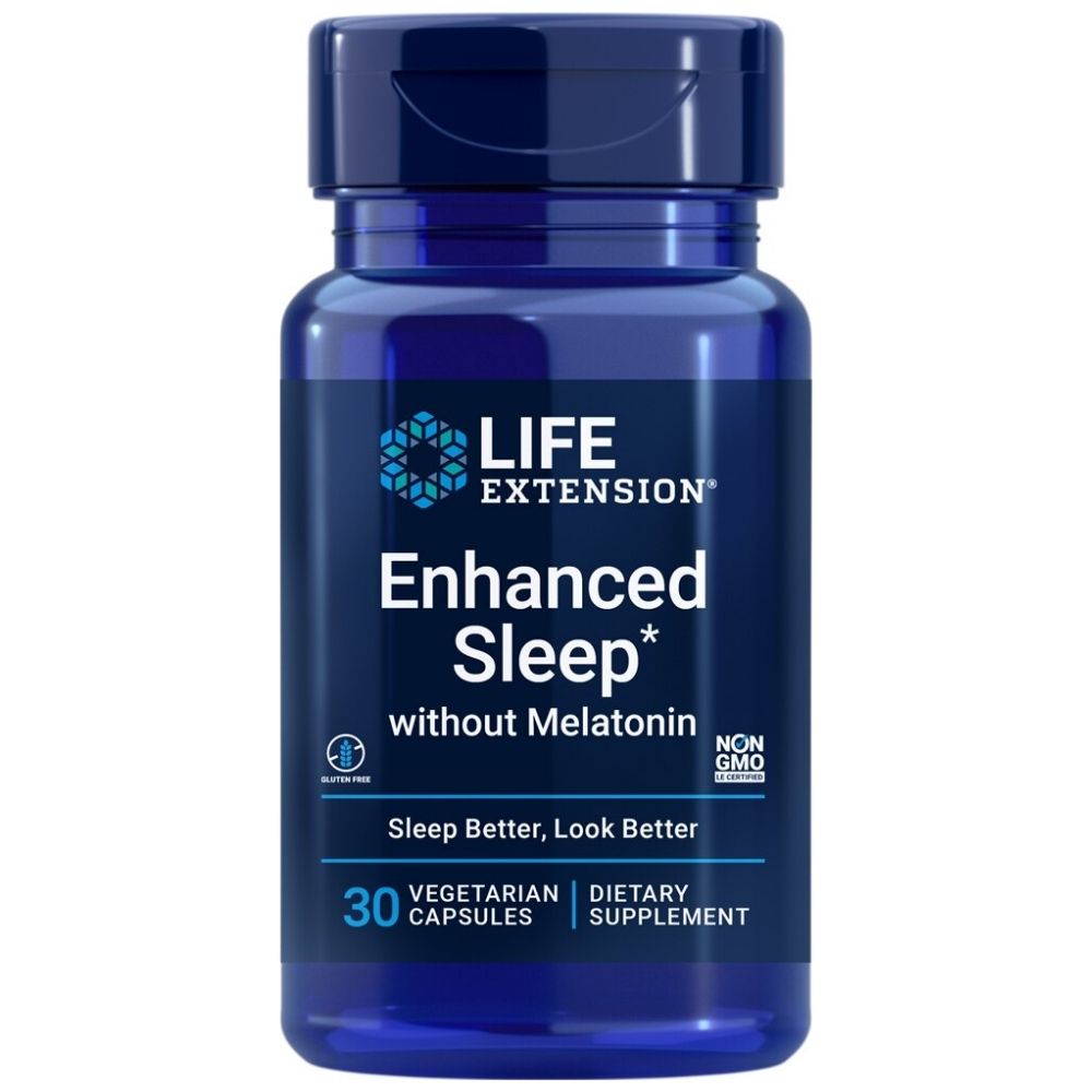 LIFE EXTENSION parem lisatud melatoniinita uni – 30 kapslit