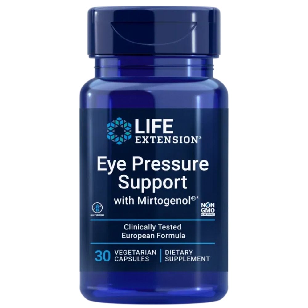 LIFE EXTENSION silma rõhu toetus koos Mirtogenol®-iga – 30 kapslit