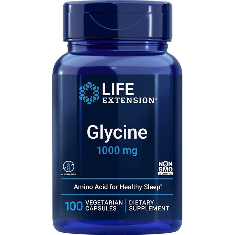 LIFE EXTENSION glütsiin 1000 mg - 100 kapslit