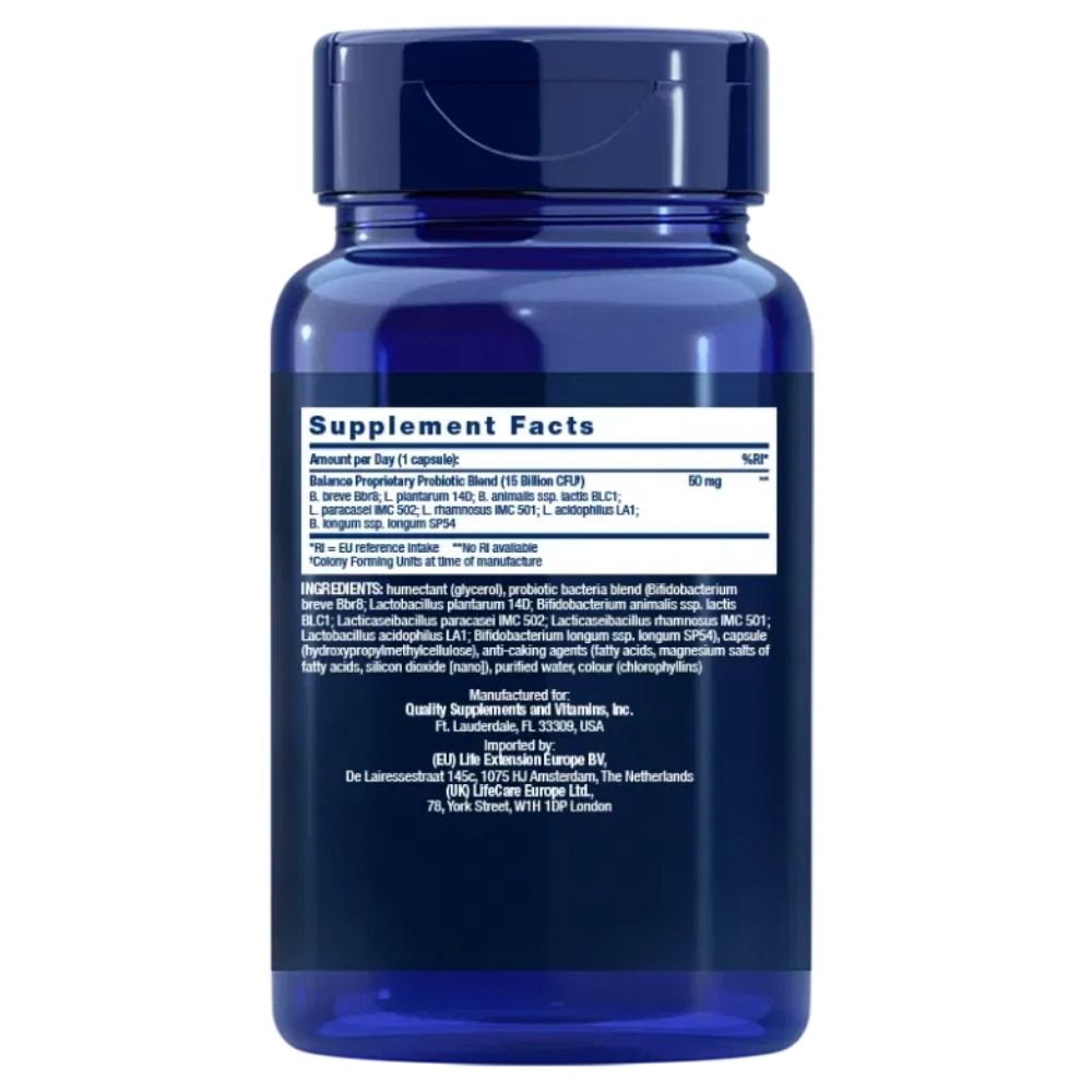 LIFE EXTENSION FLORASSIST® Balance – 30 kapslit