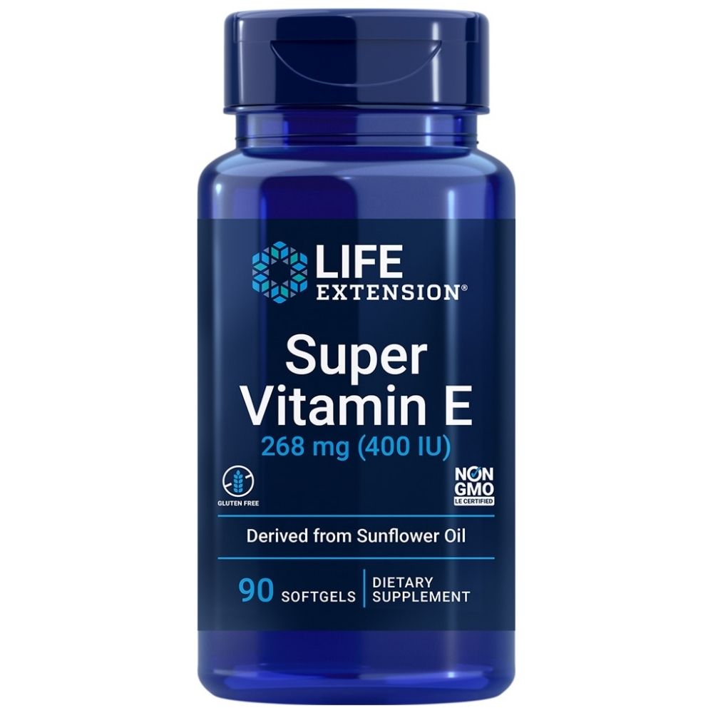LIFE EXTENSION Super E-vitamiin 268 mg – 90 kapslit