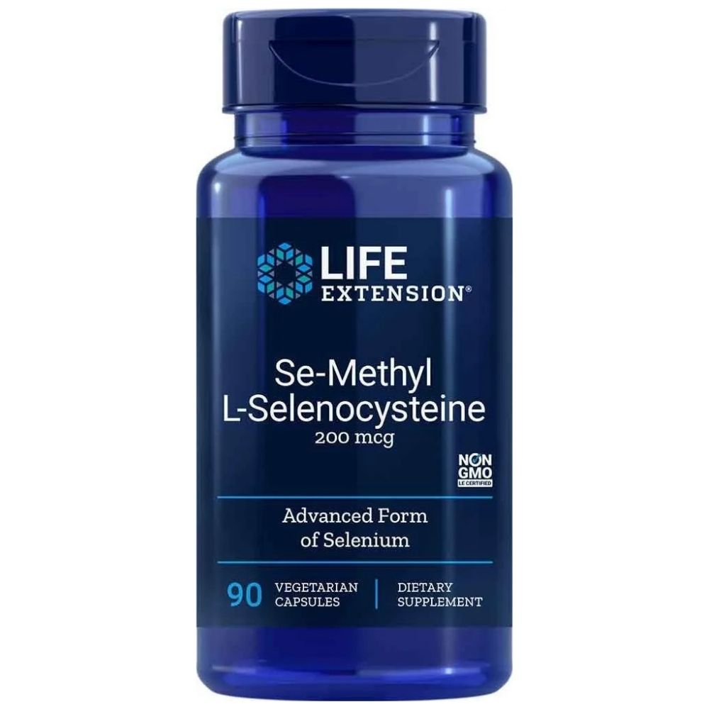 LIFE EXTENSION Seleen (Se-metüül-L-selenotsüsteiin) 200 mcg – 90 kapslit