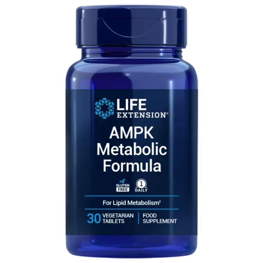 LIFE EXTENSION AMPK ainevahetuse valem – 30 tabletti