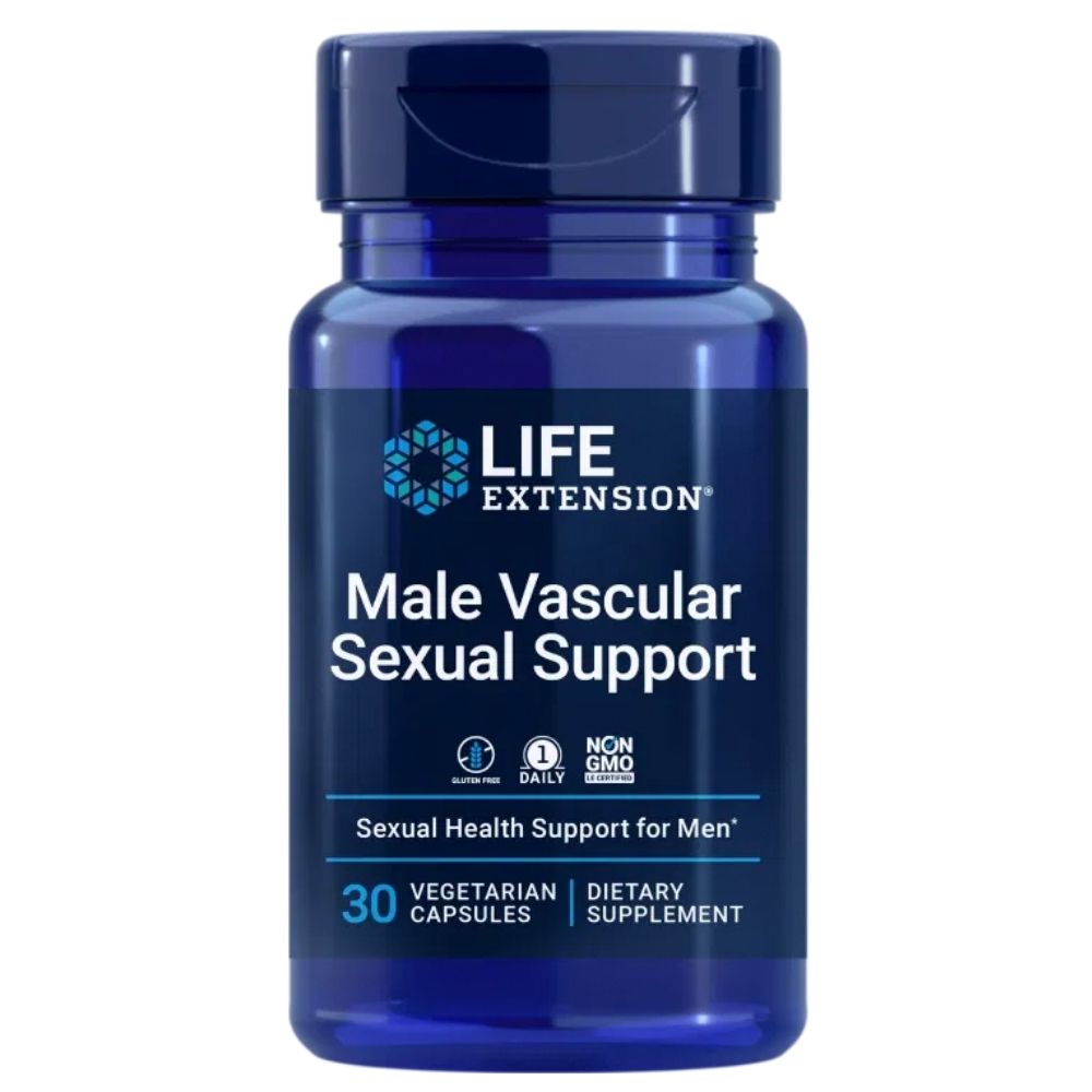 LIFE EXTENSION Male Vascular Sexual Support – 30 kapslit
