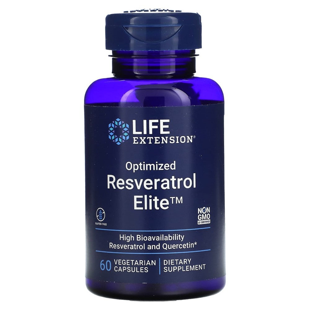 LIFE EXTENSION optimeeritud resveratrool - 60 kapslit