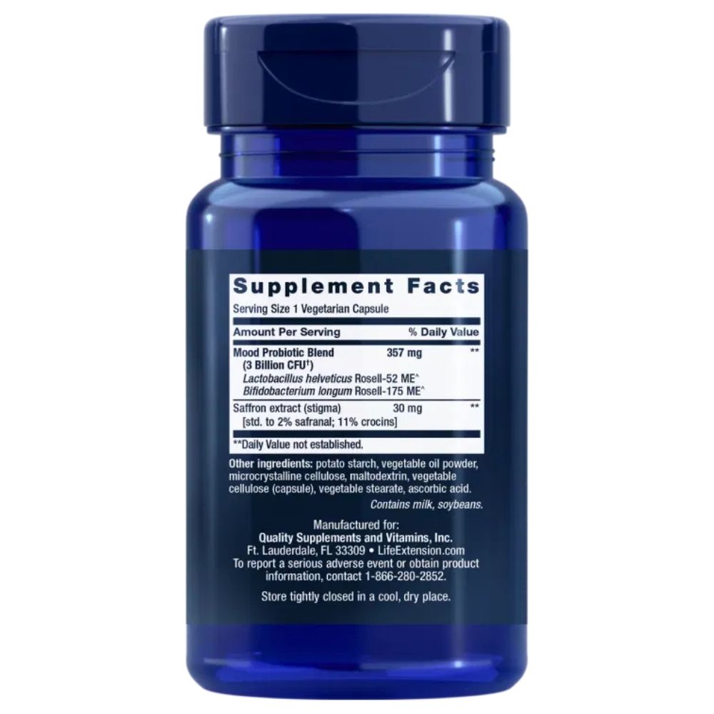 LIFE EXTENSION FLORASSIST® Mood Improve - 30 kapslit