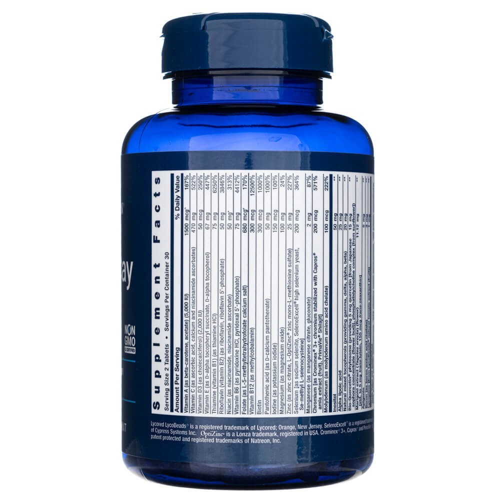 LIFE EXTENSION Two-Per-Day (multivitamiinid) - 60 tabletti