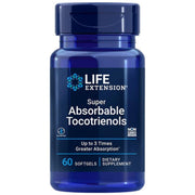 LIFE EXTENSION tokotrienoolid, E-vitamiin - 60 kapslit