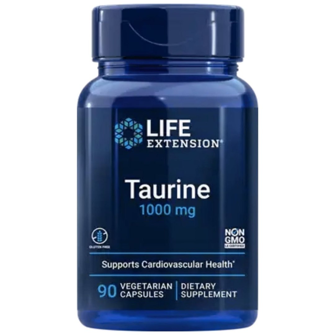 LIFE EXTENSION tauriin 1000 mg - 90 kapslit