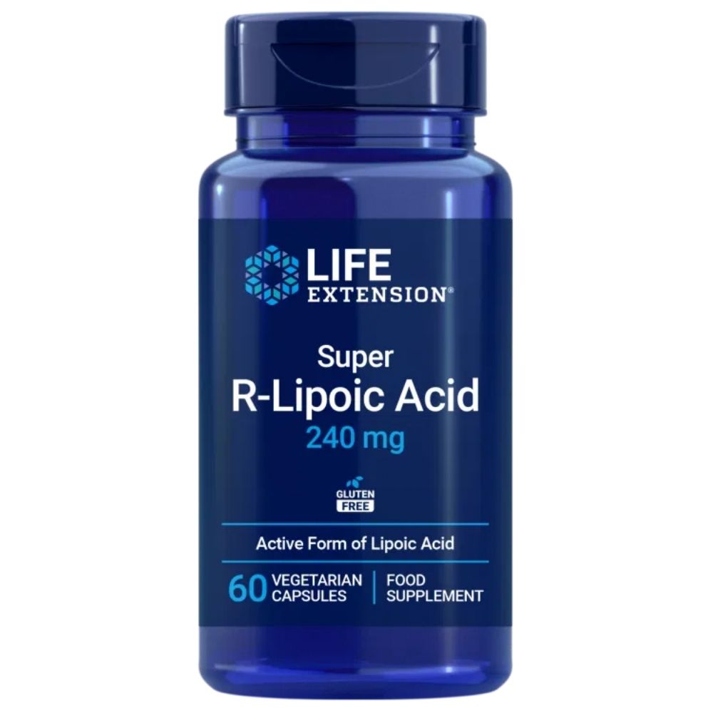 LIFE EXTENSION R-alfa lipoehape (Na-RALA) - 60 kapslit