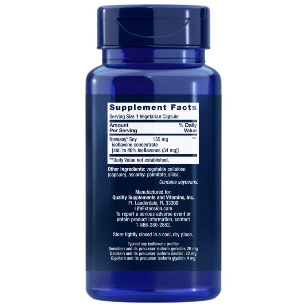 LIFE EXTENSION sojaisoflavoonid - 30 kapslit