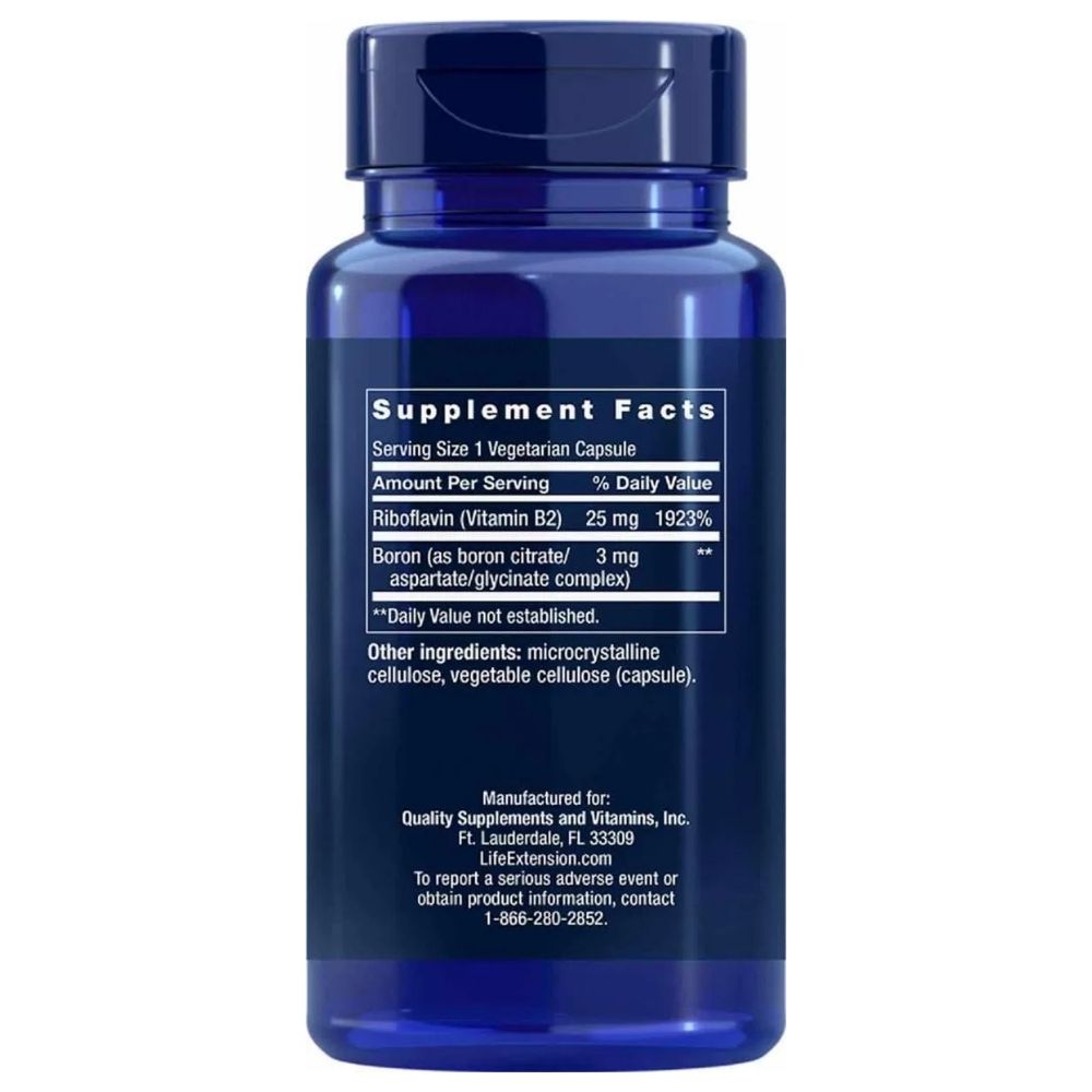LIFE EXTENSION boor 3 mg - 100 kapslit