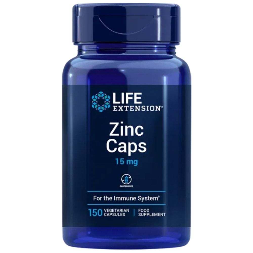 LIFE EXTENSION tsink 15 mg – 150 kapslit