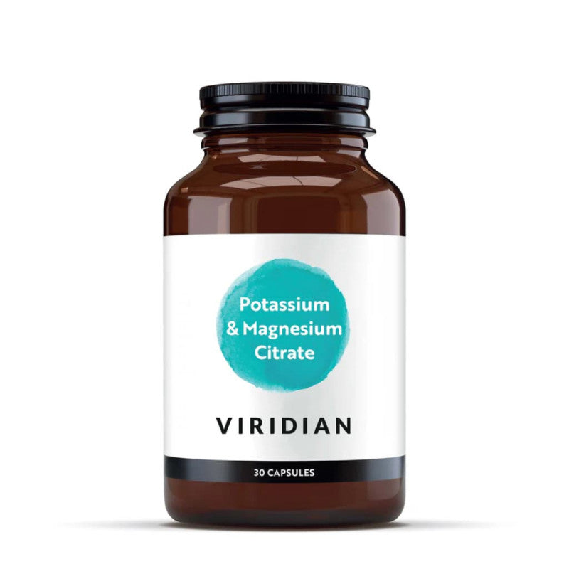 VIRIDIAN kaalium- ja magneesiumtsitraat - 30 kapslit