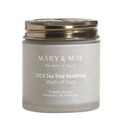 Mary and May, Cica Tea Tree Soothing, Purifying, Clay Mask, 125 g