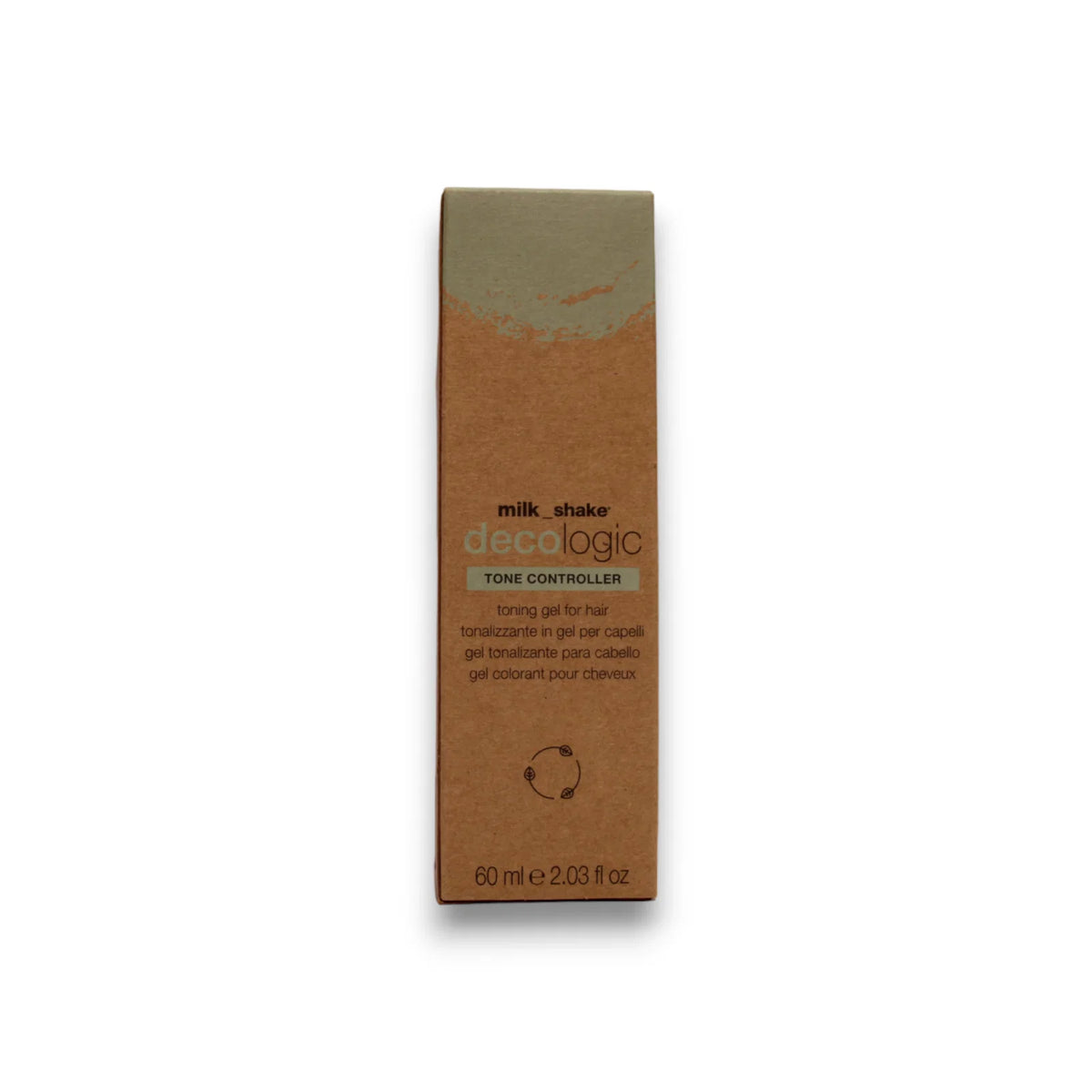 Milk Shake, Decologic Tone Controller, Silk Proteins, Hair Colouring Cream Toner,  Natural Blond, For Lightened Hair, 60 ml