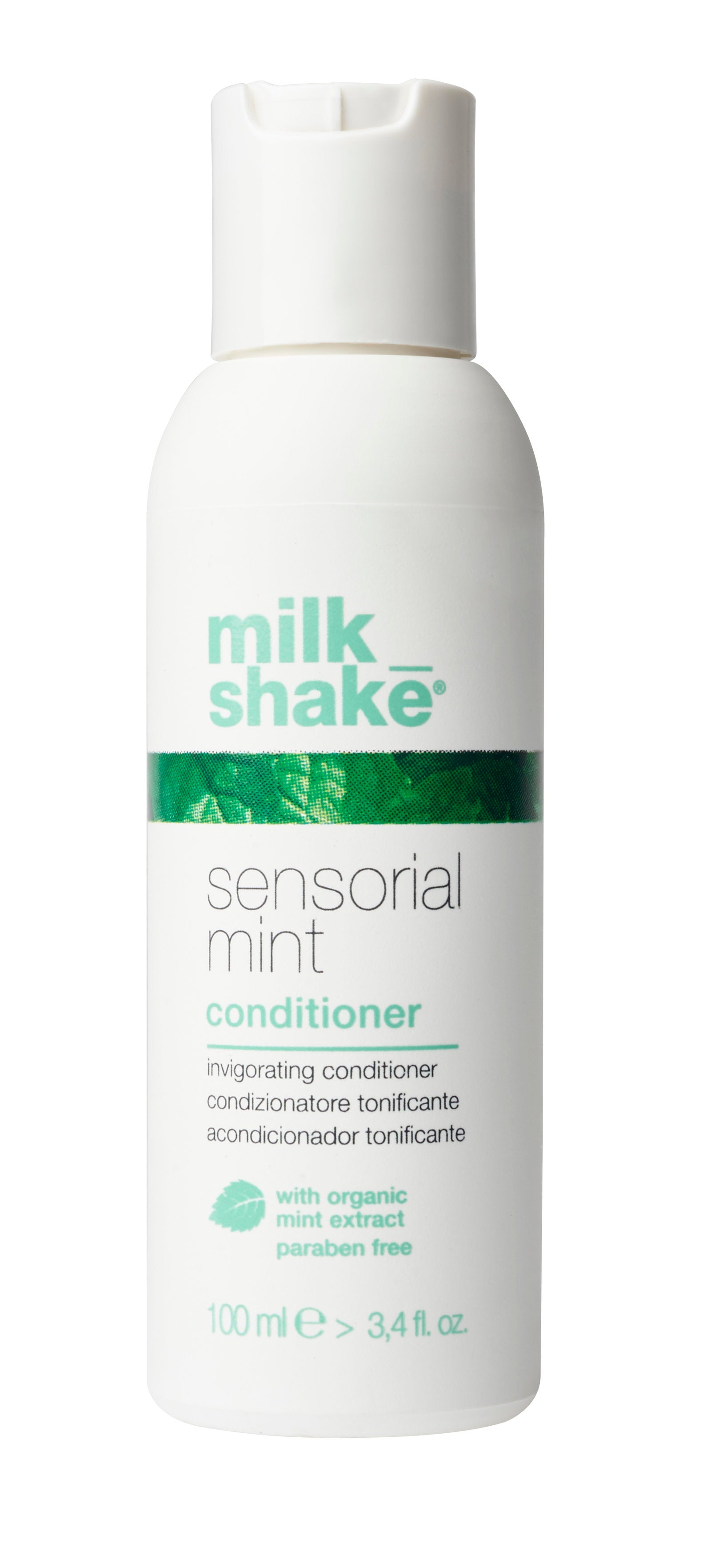 Milk Shake, Sensorial Mint, Be parabenų, Plaukų kondicionierius, Gaivinantis, 100 ml