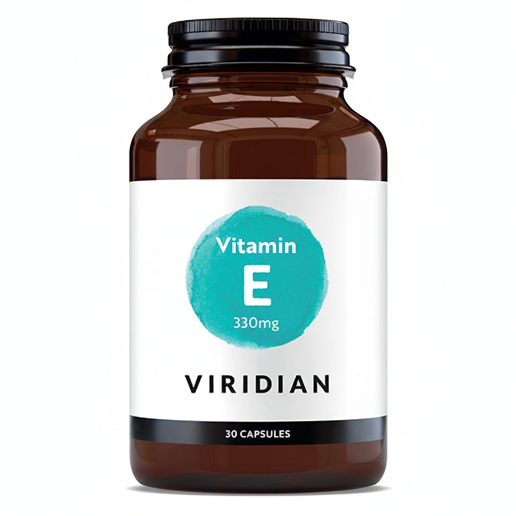 VIRIDIAN looduslik E-vitamiin 330 mg (400 IU) – 30 kapslit