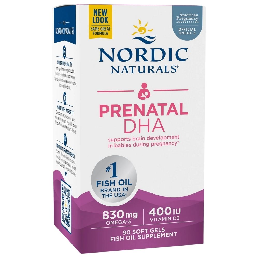 NORDIC NATURALS raseduseaegne DHA 830 mg – 90 kapslit
