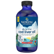 Nordic Naturals arktilise tursa maksaõli, maasikamaitseline – 237 ml