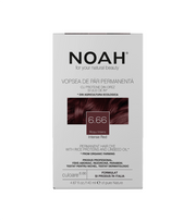 Noah, Permanent Hair Colour, Permanent Hair Dye, 6.66 Intense Red, 140 ml