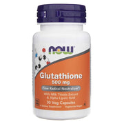 NOW FOODS glutation 500 mg – 30 kapslit