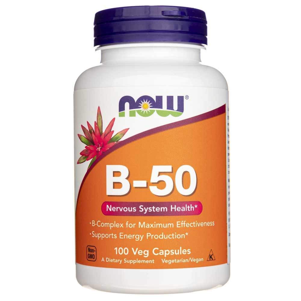 NOW FOODS B-50 – 100 kapslit
