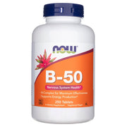NOW FOODS B-50 – 250 tabletti