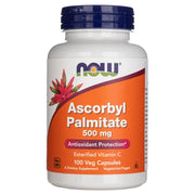 NOW FOODS askorbüülpalmitaat 500 mg – 100 kapslit