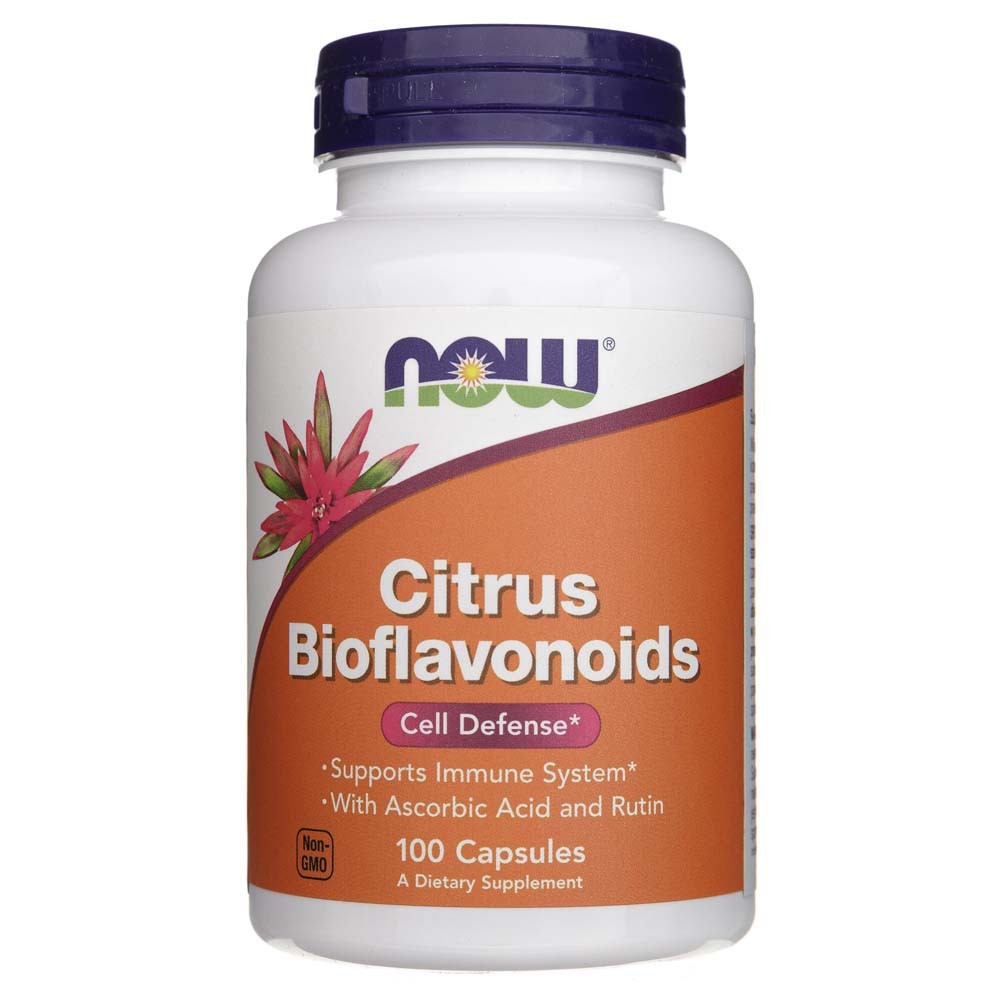 NOW FOODS tsitruseliste bioflavonoidid 700 mg – 100 kapslit