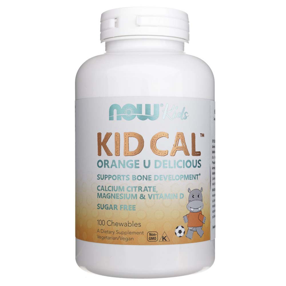 NOW FOODS Kid Cal vitamiinid ja mineraalained lastele – 100 tabletti