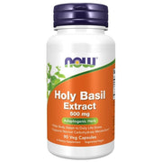 NOW FOODS Tulsilehe ekstrakt 500 mg (püha basiilik) – 90 kapslit