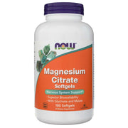 NOW FOODS magneetsiumtsitraat – 180 kapslit