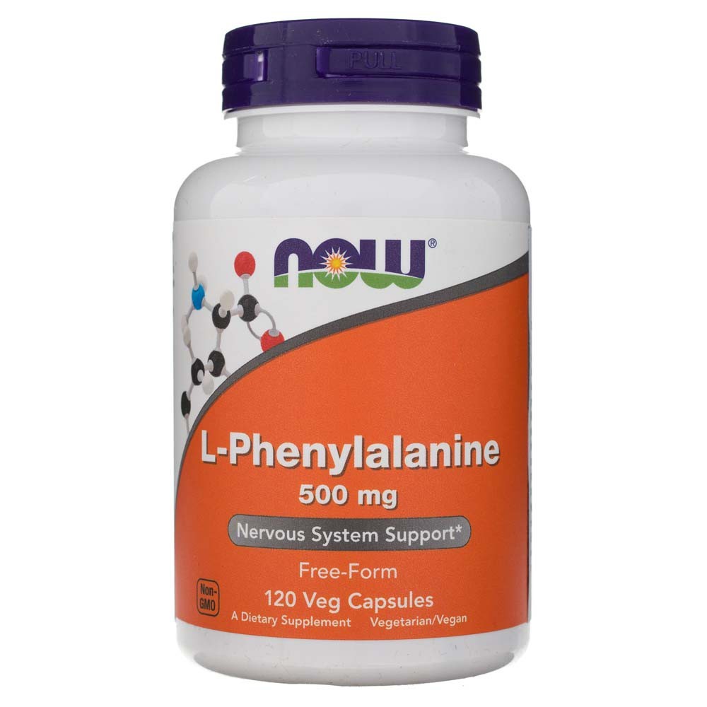 NOW FOODS L-fenüülalaniin 500 mg – 120 kapslit